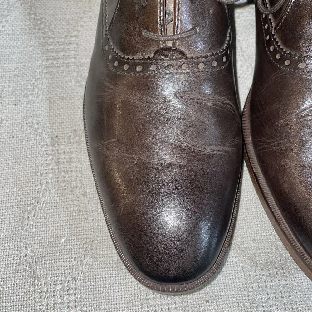 Cole Haan Men’s Dress Shoes Size 12 M Brown Leather Business Formal City